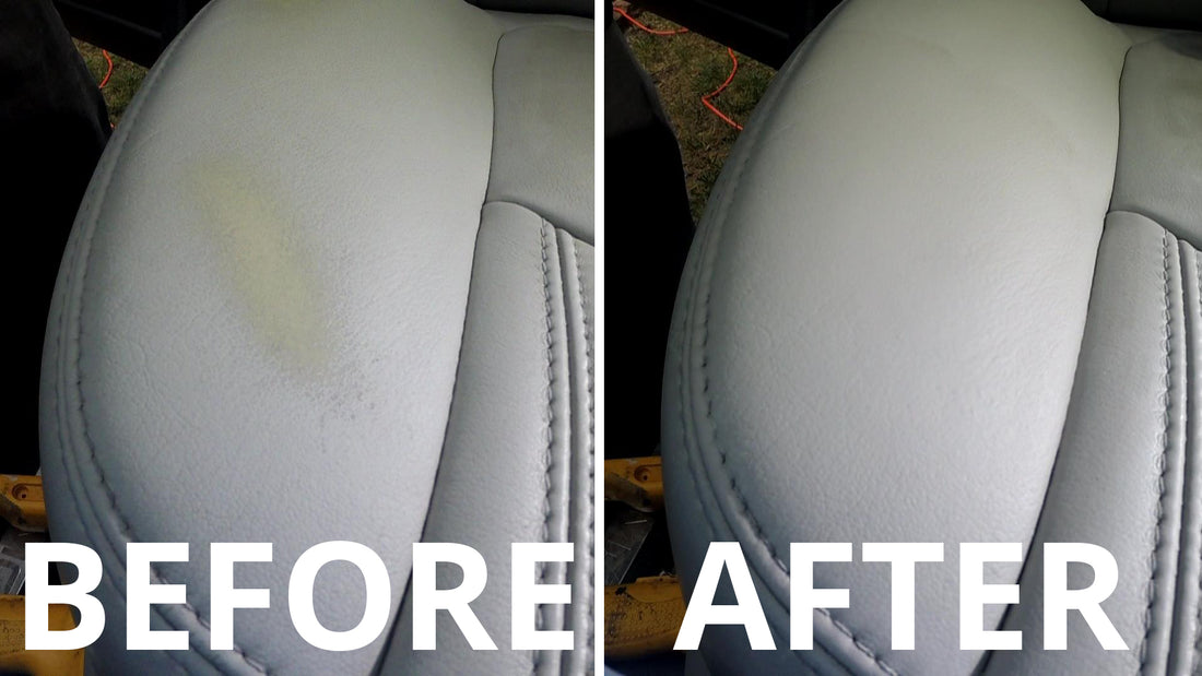 How to dye automotive leather with Luxury Leather Repair dye
