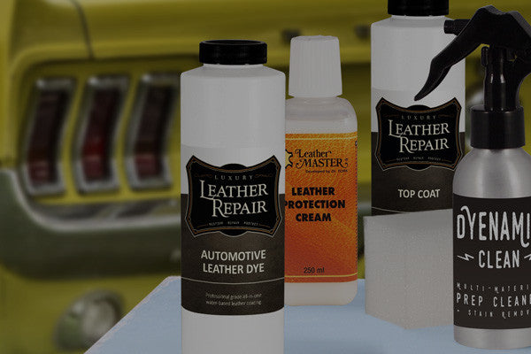 Automotive Leather & Vinyl Dye Kit for Color Changes – Auto Leather Dye