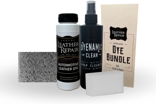 Leather & Vinyl Prep and Dye Bundle