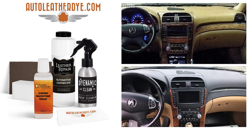 Custom Color Matched Leather & Vinyl Dye Kit for Color Changes