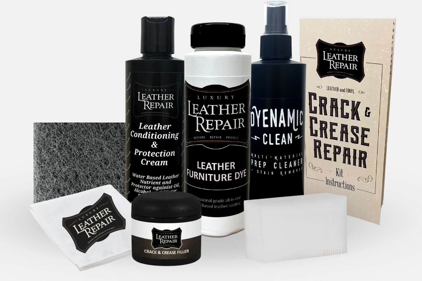 Leather & Vinyl Crack/Crease Repair Kit
