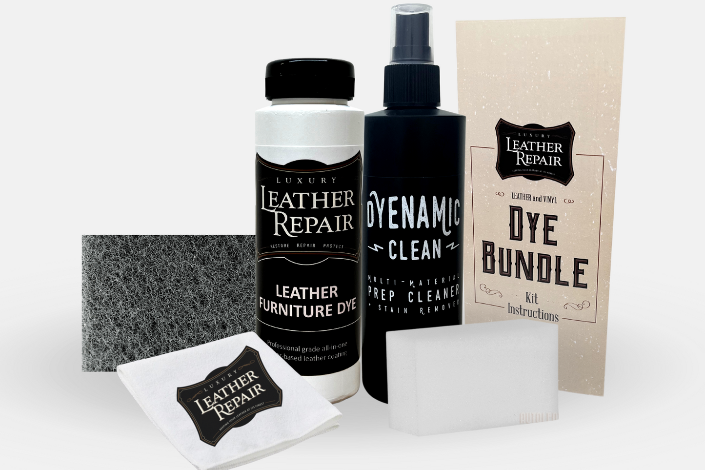 Leather & Vinyl Furniture Dye Bundle
