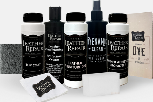 Leather & Vinyl Furniture Dye Kit for Color Changes