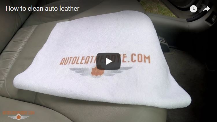 How to clean auto leather with DyeNamic Clean prep cleaner