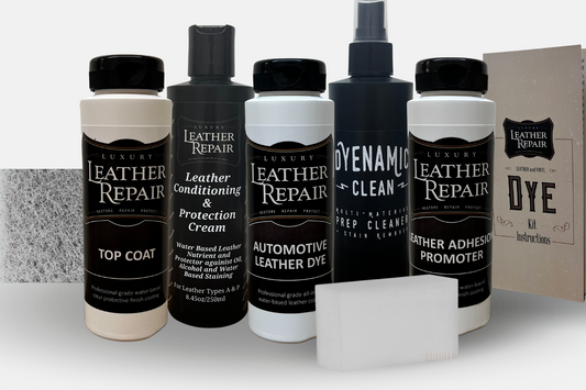 Automotive Leather & Vinyl Dye Kit for Color Changes