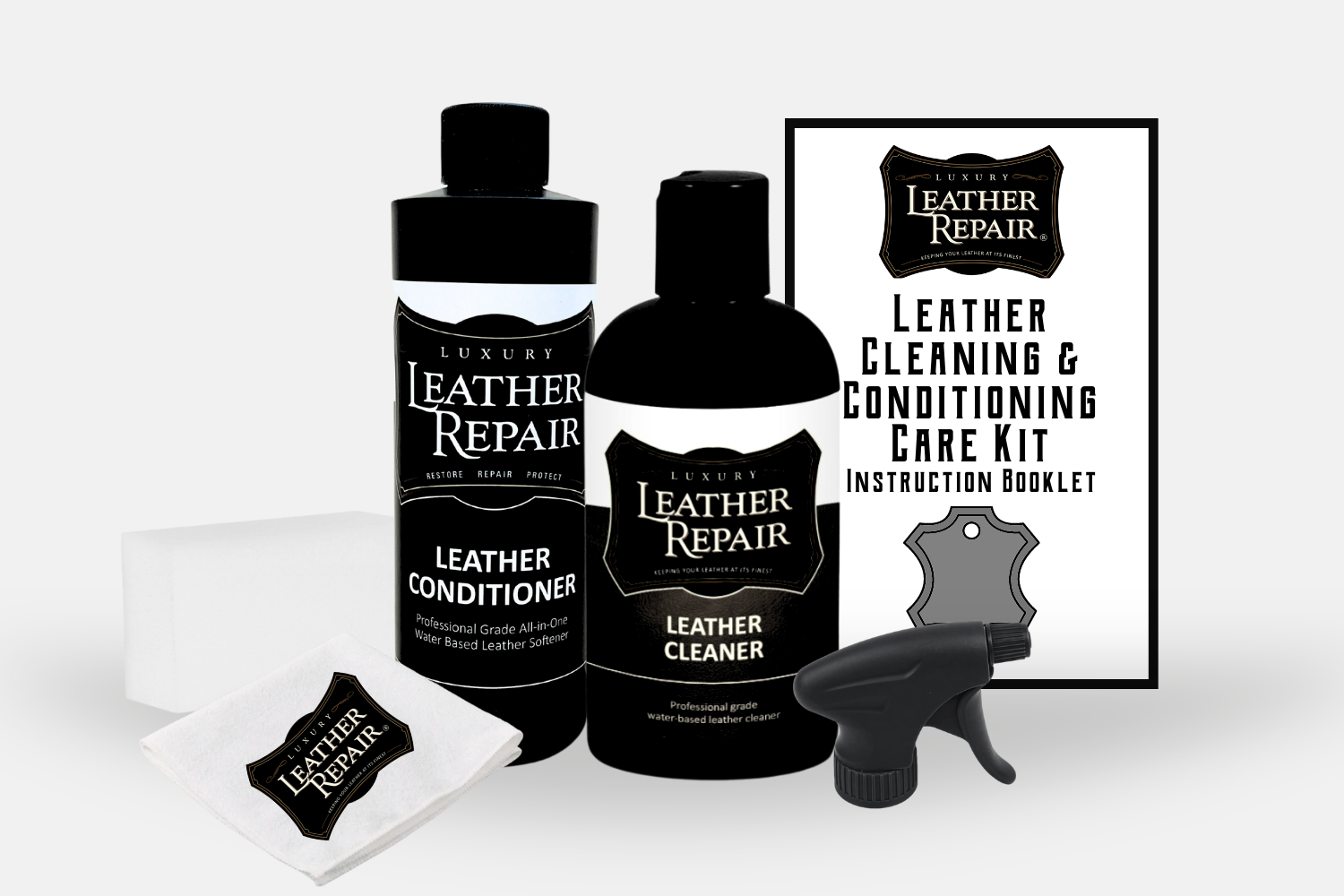 Conditioning Kit Leather Cleaning and Conditioning Care Kit – Auto Leather Dye