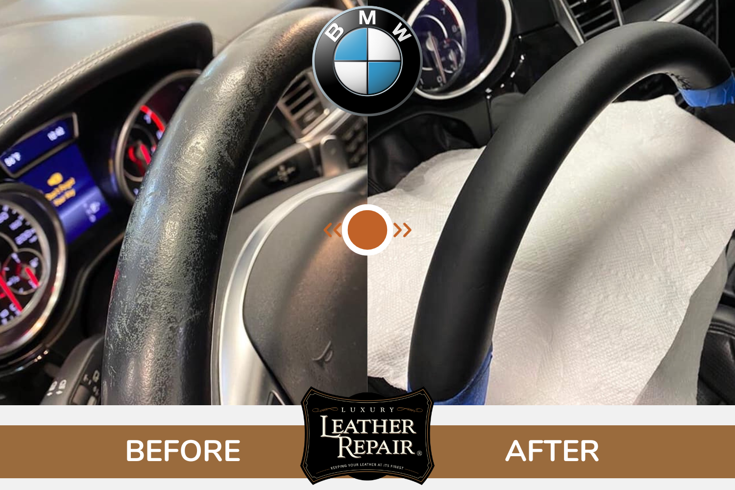 BMW Leather dye All In One Colourant Touch Up Repair Interior repair Coral