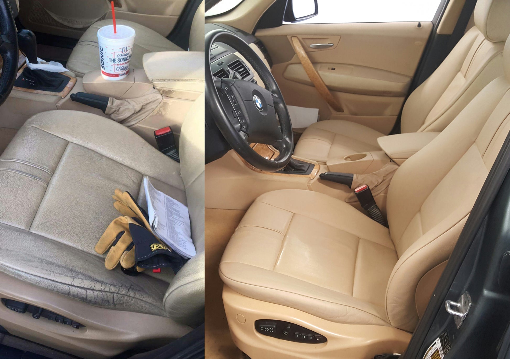luxury pvc leather custom car seat