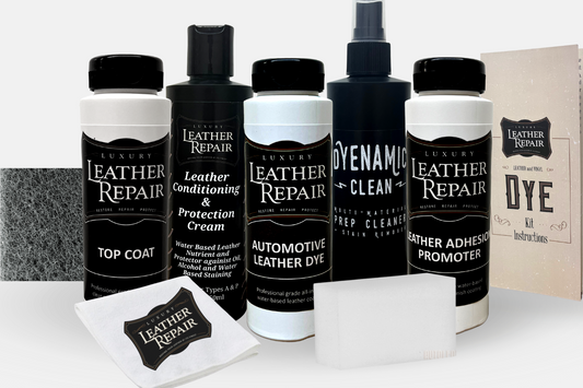 Luxury Leather Repair Black Crack and Crease Filler – Auto Leather Dye