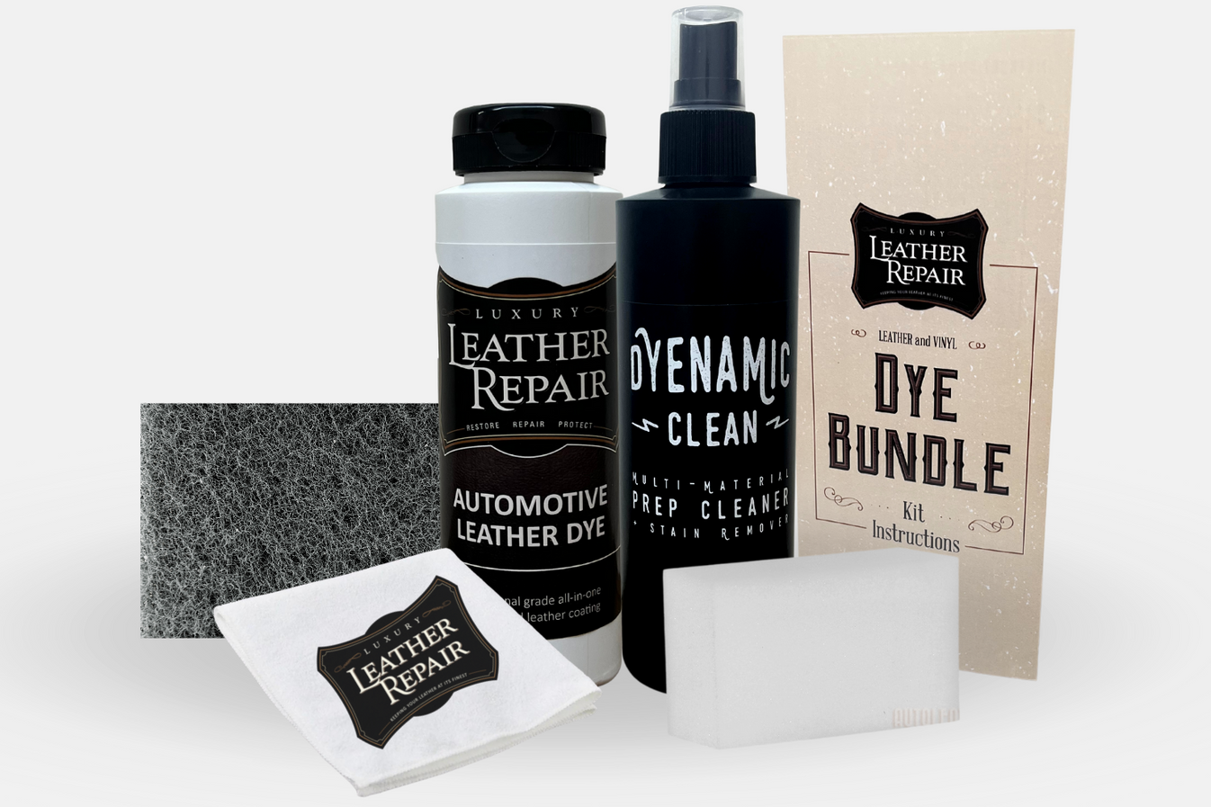 Automotive Leather & Vinyl Dye Bundle Auto Leather Dye