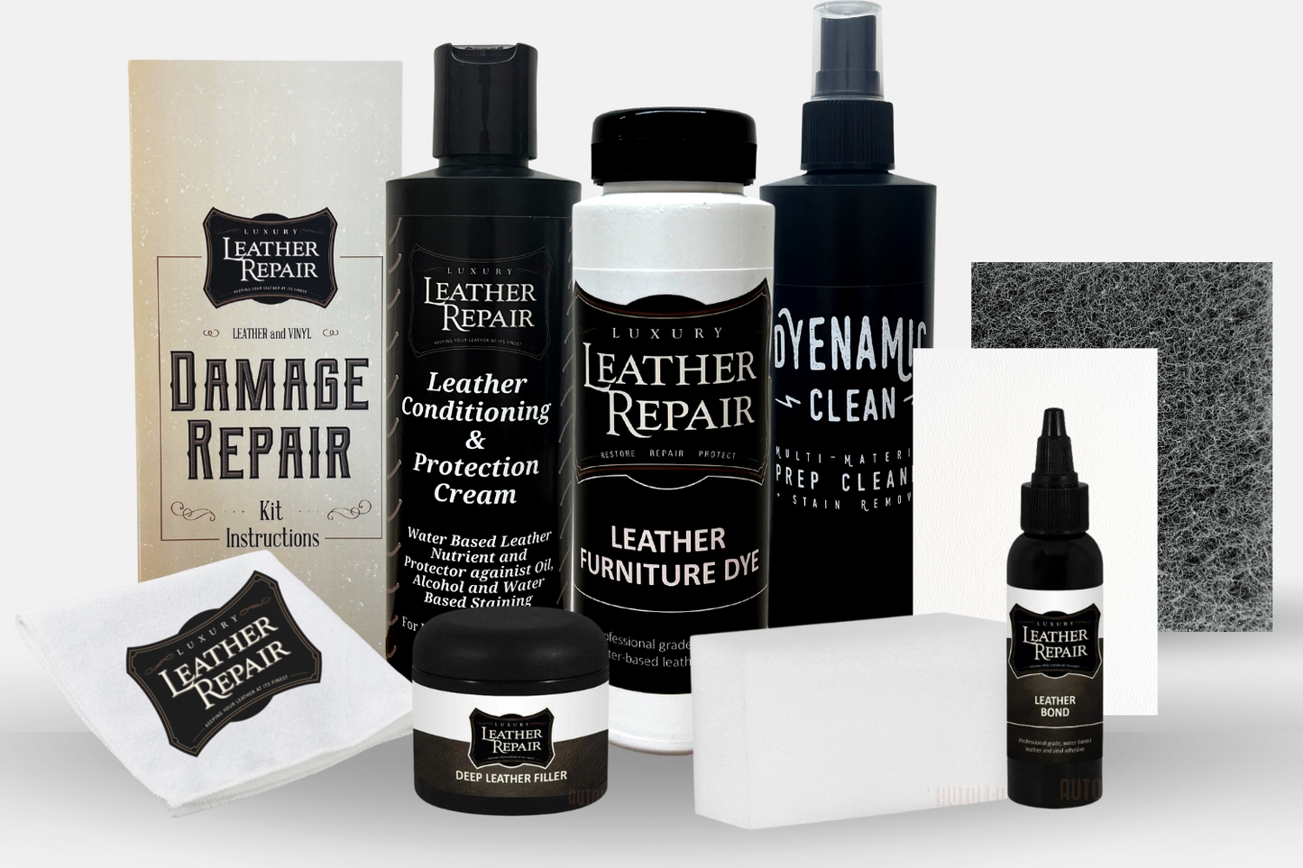 Dolity Leather Repair Cream Vinyl Repair Kits for Coat Leather Furniture