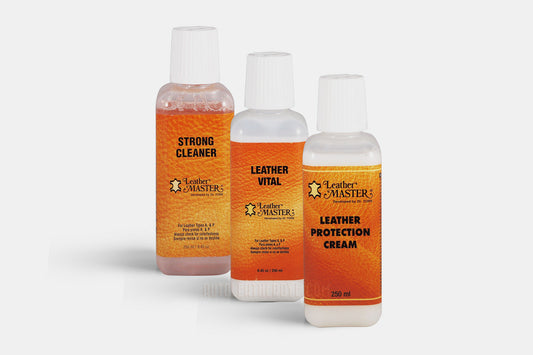 Leather Master Strong Cleaner Leather Care Bundle 250ml